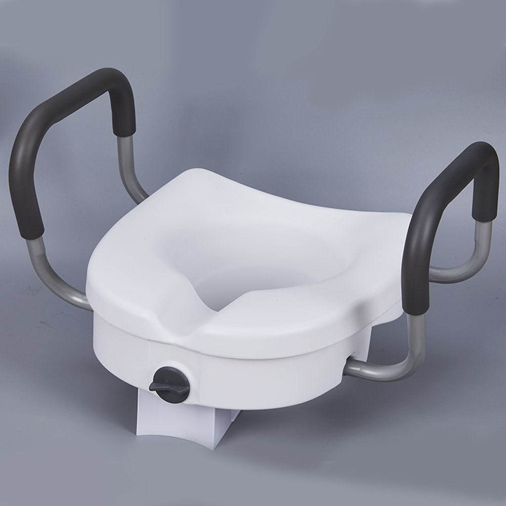 Raised toilet seats